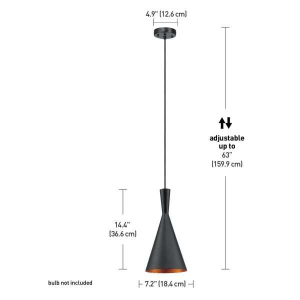 Single head hourglass chandelier - Image 7